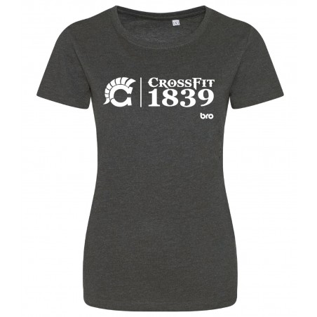 T-shirt Noir Femme - CROSSFIT 1839