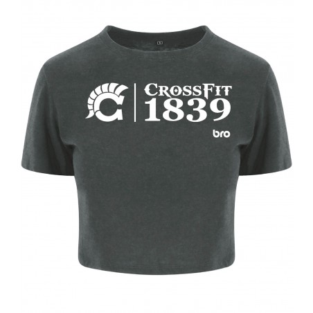 Crop Top Noir Femme - CF 1839