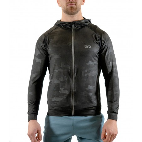 Veste Noire Camo - Ultra Light