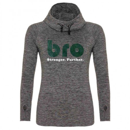 Sweat Gris - Sky Pailleté Vert