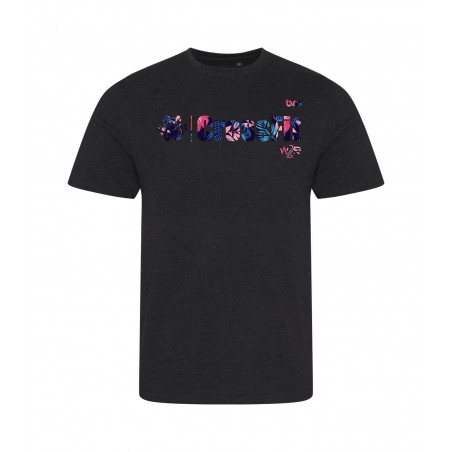 T-shirt Noir Homme - W2S CROSSFIT Édition Flower