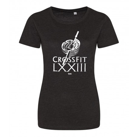 T-shirt Noir Femme - CROSSFIT LXXIII