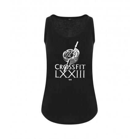 Débardeur Noir Femme - CROSSFIT LXXIII
