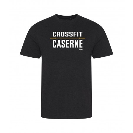 T-shirt Noir Homme - CROSSFIT CASERNE