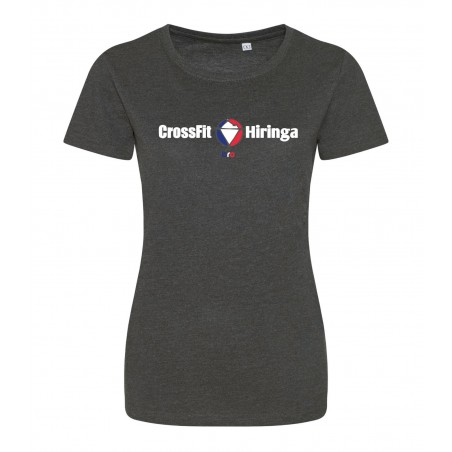 T-shirt Noir Femme - CROSSFIT HIRINGA