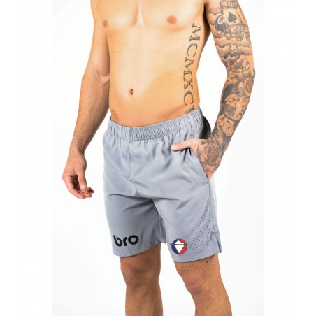 Short Light Grey Prformance - CROSSFIT HIRINGA