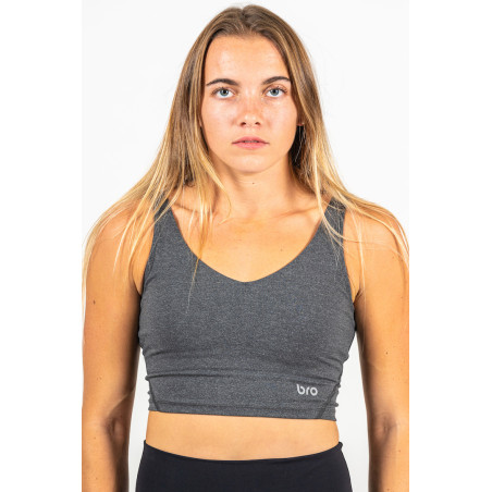 Top Heather Grey - Skinfit