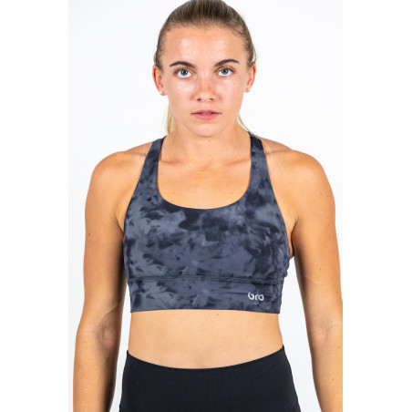 Brassière Noire Tie and Dye - Stronger