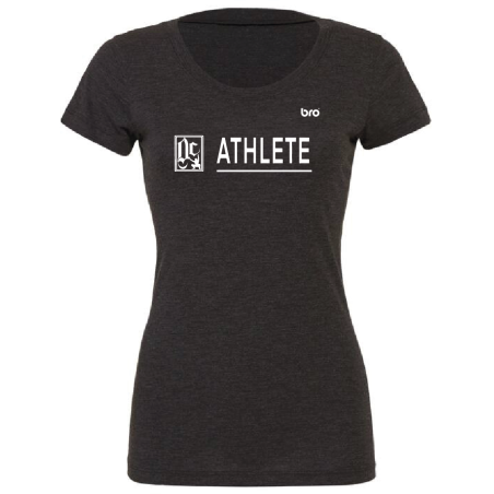 T-shirt Noir Femme ATH - DADDY COACH