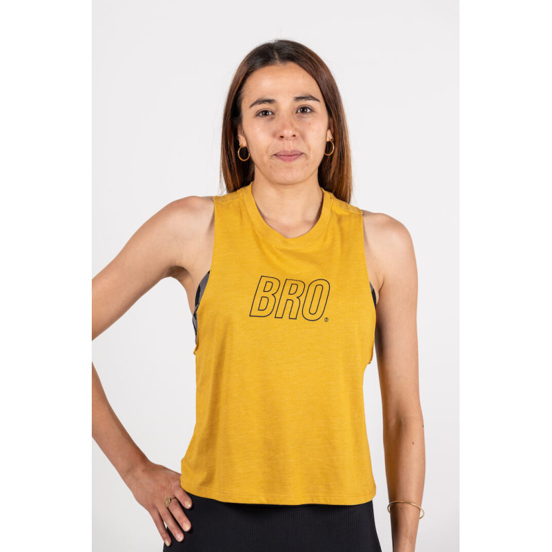 Tank Gold BRO - Impact. Tank top de Crossfit.