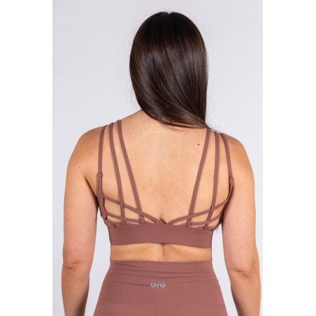 Women's Bra Chocolate - PowerFlex