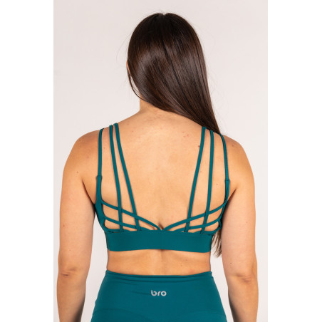 Women's Bra Dark Teal - PowerFlex