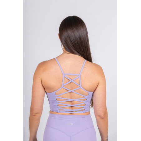 Women's Bra Light Purple - Straps