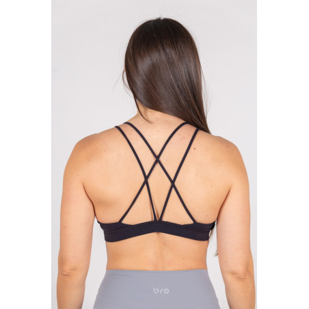 Women's Bra Black - X-Straps