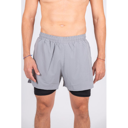 Men's Grey Short - DualMotion