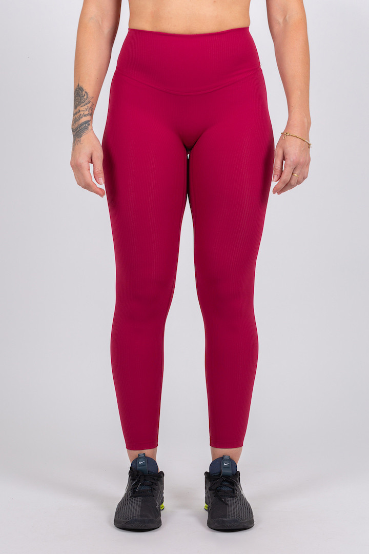 Plume Red Legging Streakness BRO Apparel French Sport Brand
