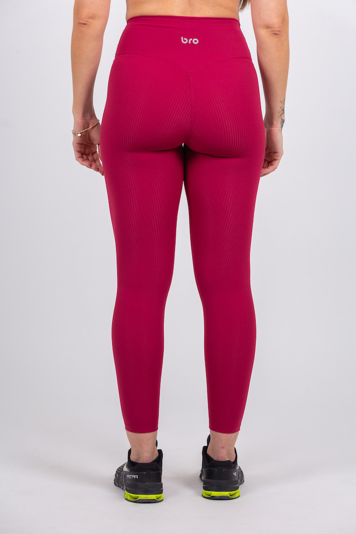 Plume Red Legging Streakness BRO Apparel French Sport Brand