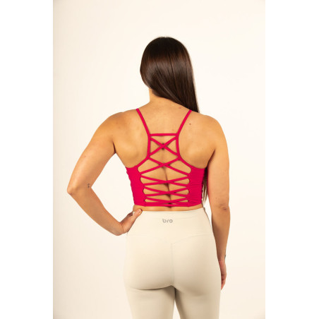 Women's Bra Pink - Straps