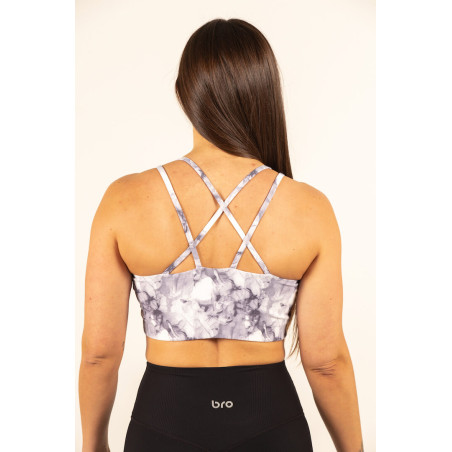 Women's Bra Marble White - Streakness