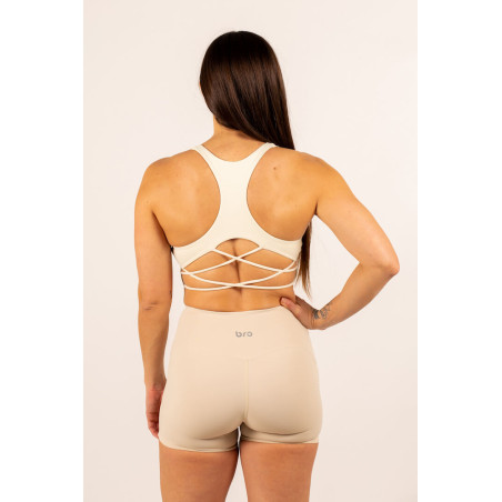 Women's Bra Off White - Sportstraps