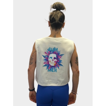 Women's Off White Tank Top - Heavy