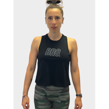 Women's Black Tank Top - Impact