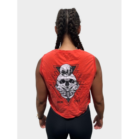 Women's Orange Tank Top - Heavy
